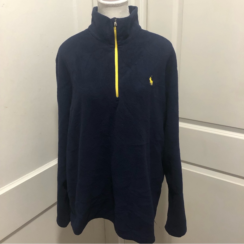 Polo Ralph Lauren performance ladies half zip fleece sweater size xl